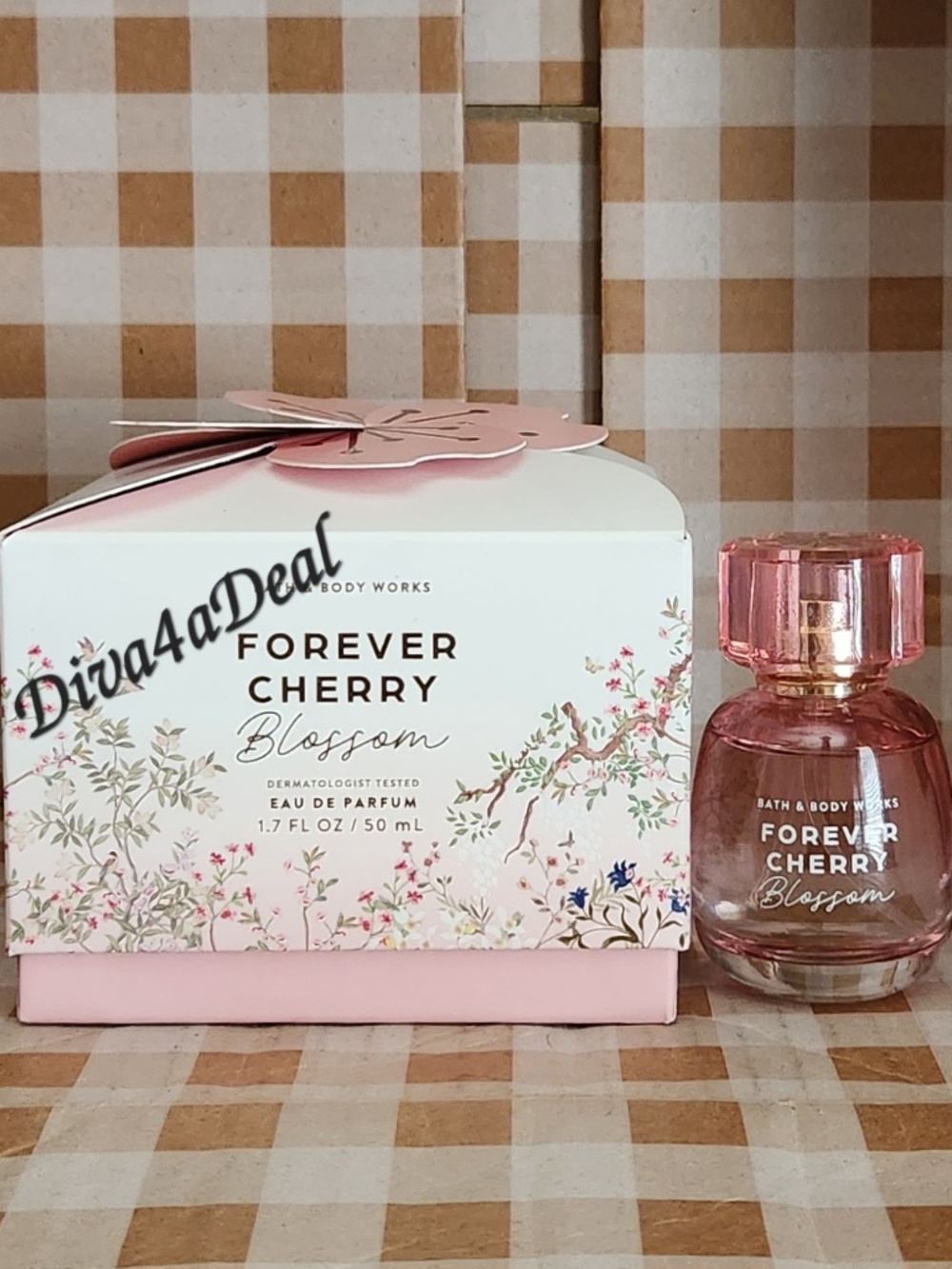Bath & Body Works FOREVER CHERRY BLOSSOM 1.7 FL OZ 50ML EDP Spray (VHTF)